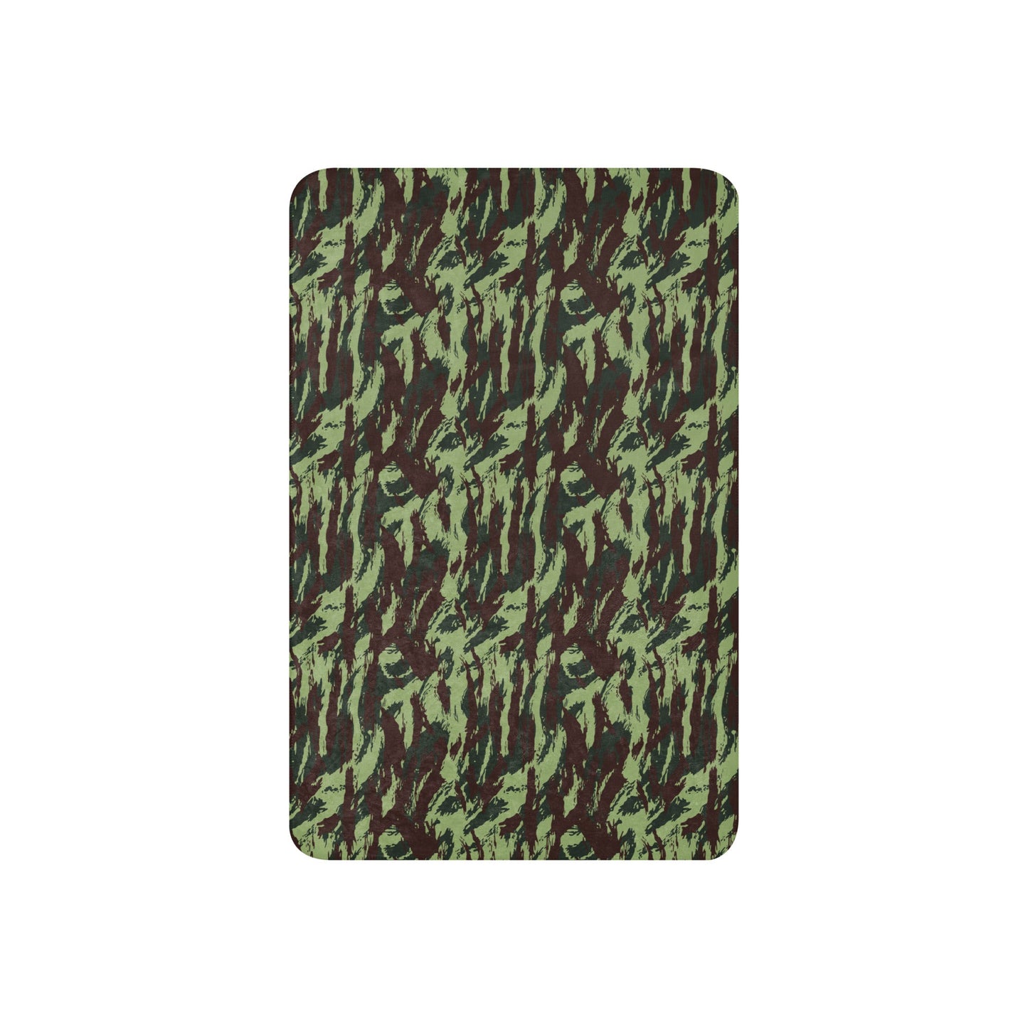 Portuguese Lizard Vertical CAMO Sherpa blanket - Blankets