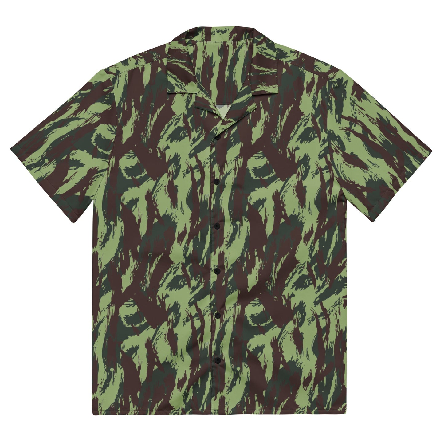 Portuguese Lizard Vertical CAMO Unisex button shirt - Button Shirts