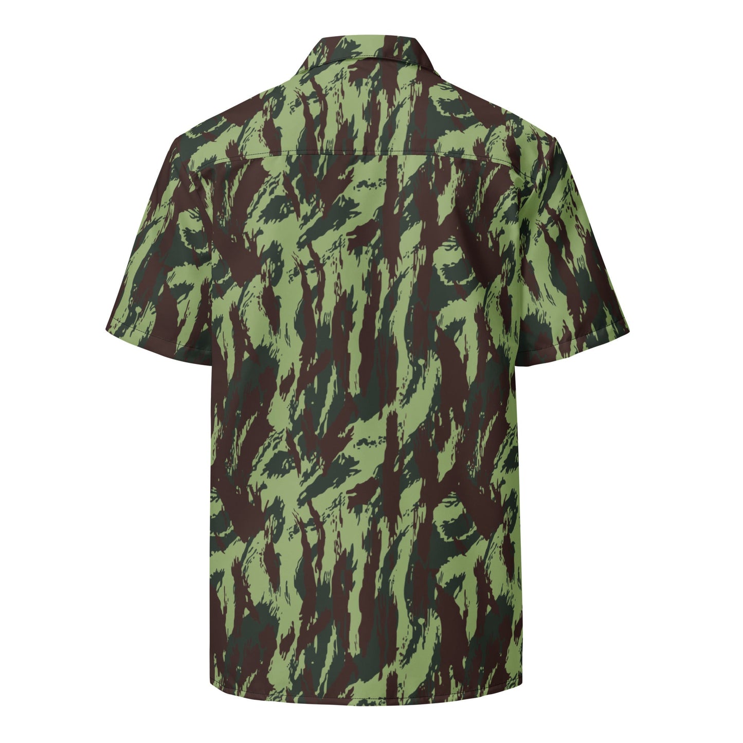 Portuguese Lizard Vertical CAMO Unisex button shirt - Button Shirts