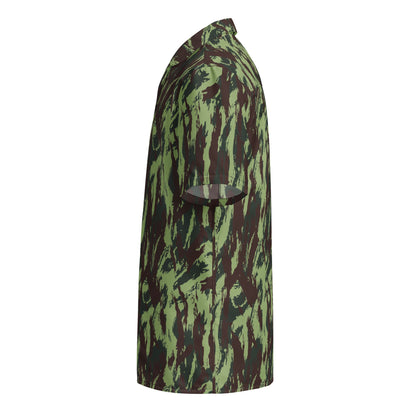 Portuguese Lizard Vertical CAMO Unisex button shirt - Button Shirts