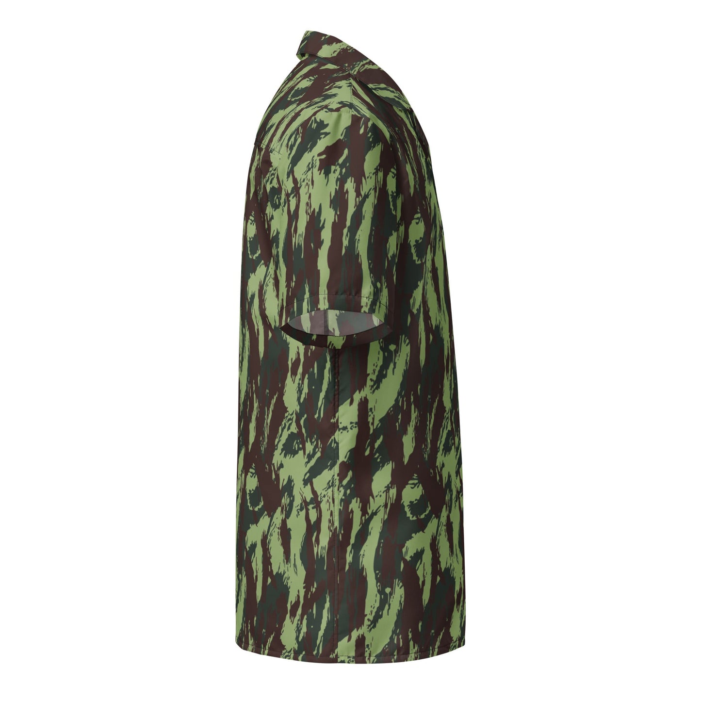 Portuguese Lizard Vertical CAMO Unisex button shirt - Button Shirts