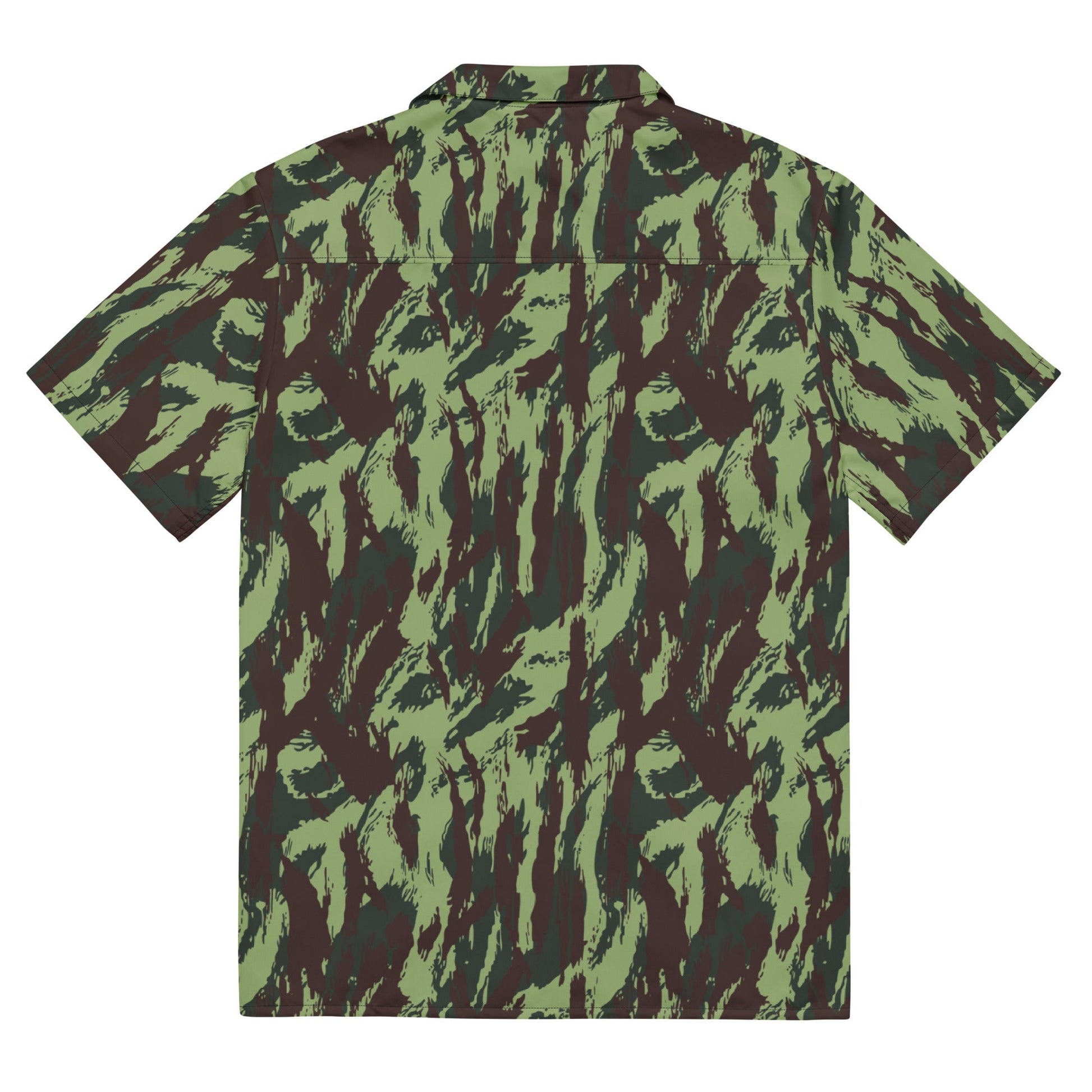 Portuguese Lizard Vertical CAMO Unisex button shirt - Button Shirts