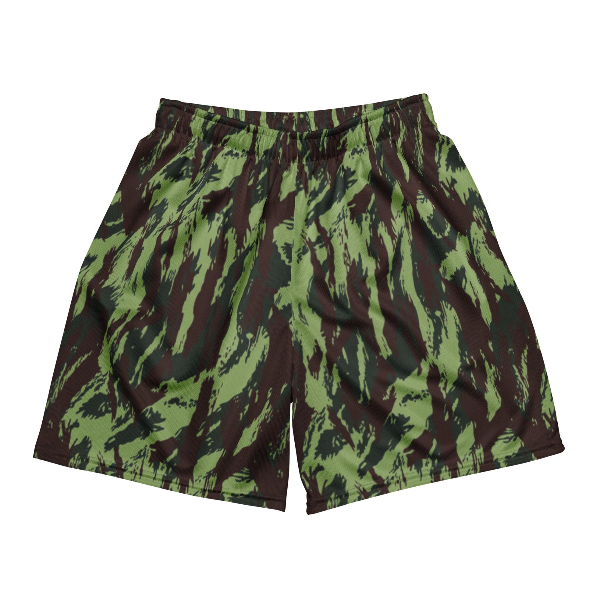 Portuguese Lizard Vertical CAMO Unisex mesh shorts - 2XS - Mesh Shorts