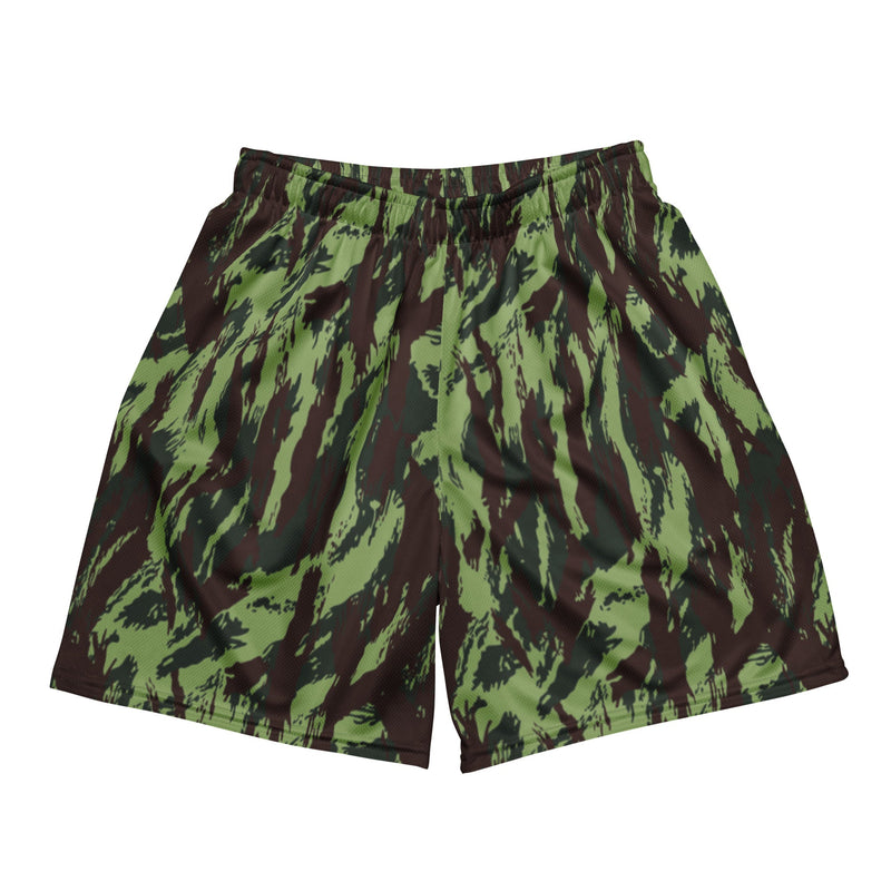 Lizard Portuguese Vertical CAMO Unisex Mesh Shorts - 2XS