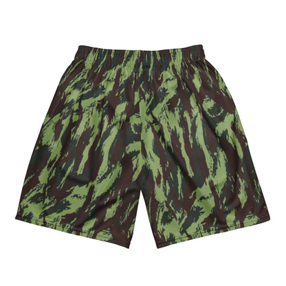 Portuguese Lizard Vertical CAMO Unisex mesh shorts - Mesh Shorts