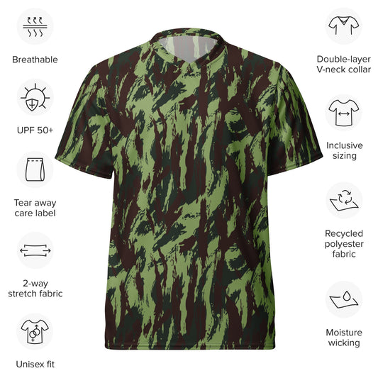 Portuguese Lizard Vertical CAMO unisex sports jersey - Sports Jerseys