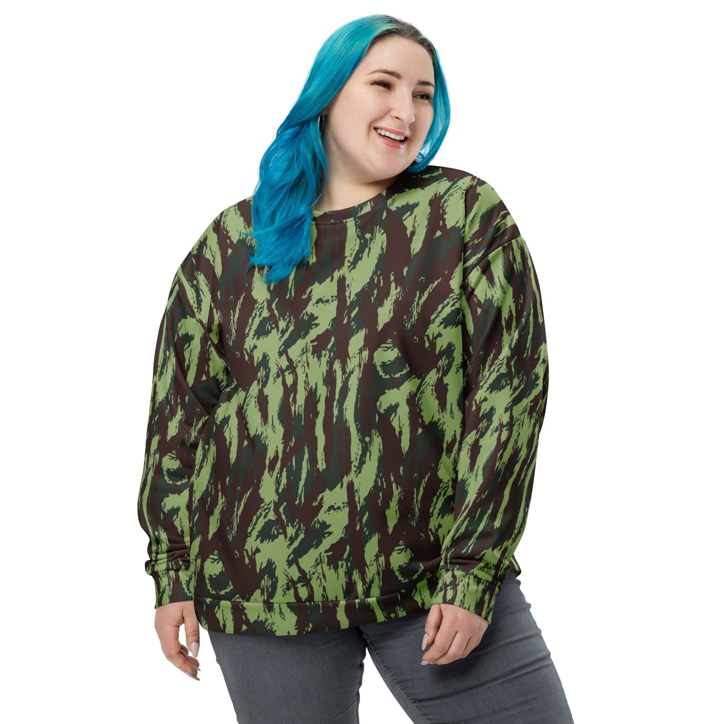 Portuguese Lizard Vertical CAMO Unisex Sweatshirt - Sweatshirts
