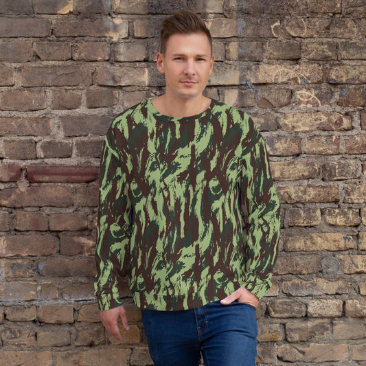 Portuguese Lizard Vertical CAMO Unisex Sweatshirt - XS - Sweatshirts