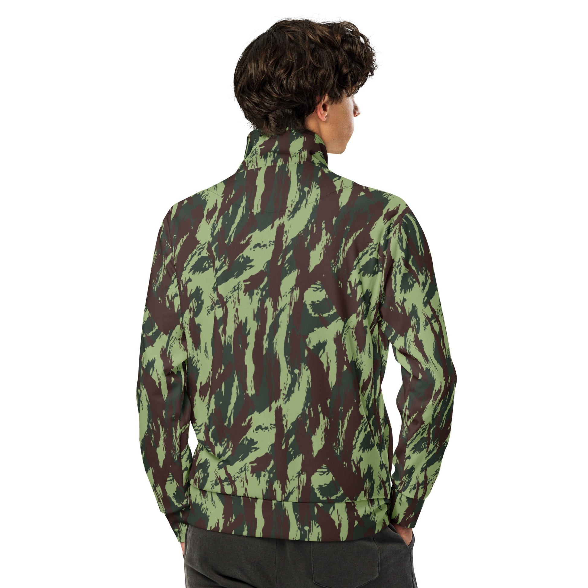 Portuguese Lizard Vertical CAMO Unisex track jacket - Track Jackets