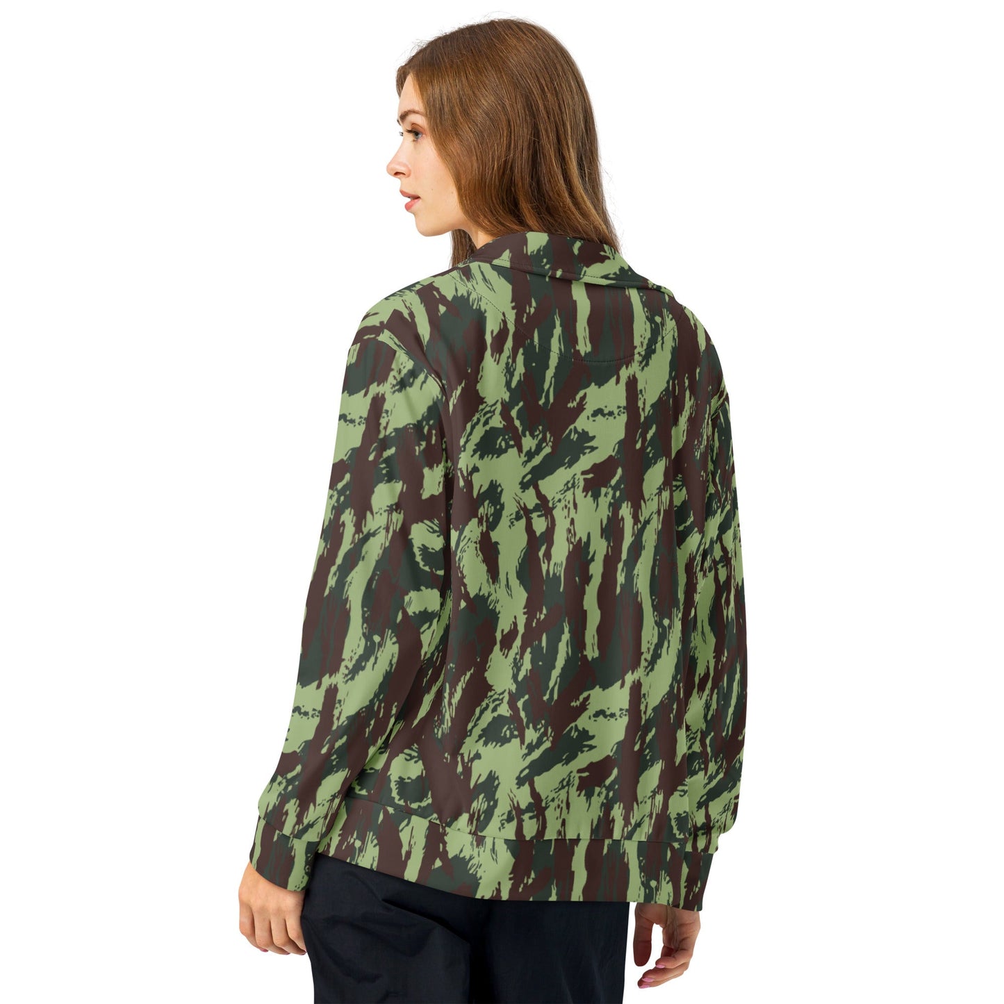 Portuguese Lizard Vertical CAMO Unisex track jacket - Track Jackets
