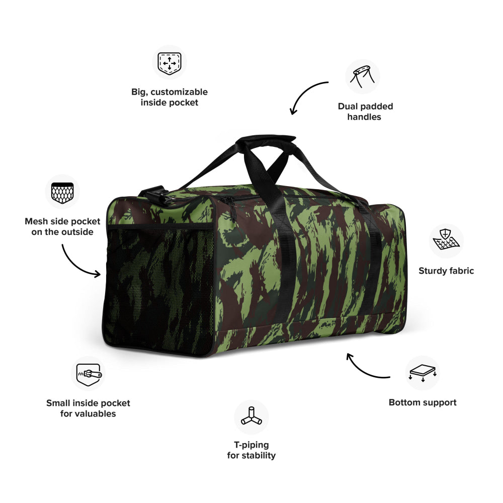 Portuguese M1964 Vertical Lizard CAMO Duffle bag - Bag