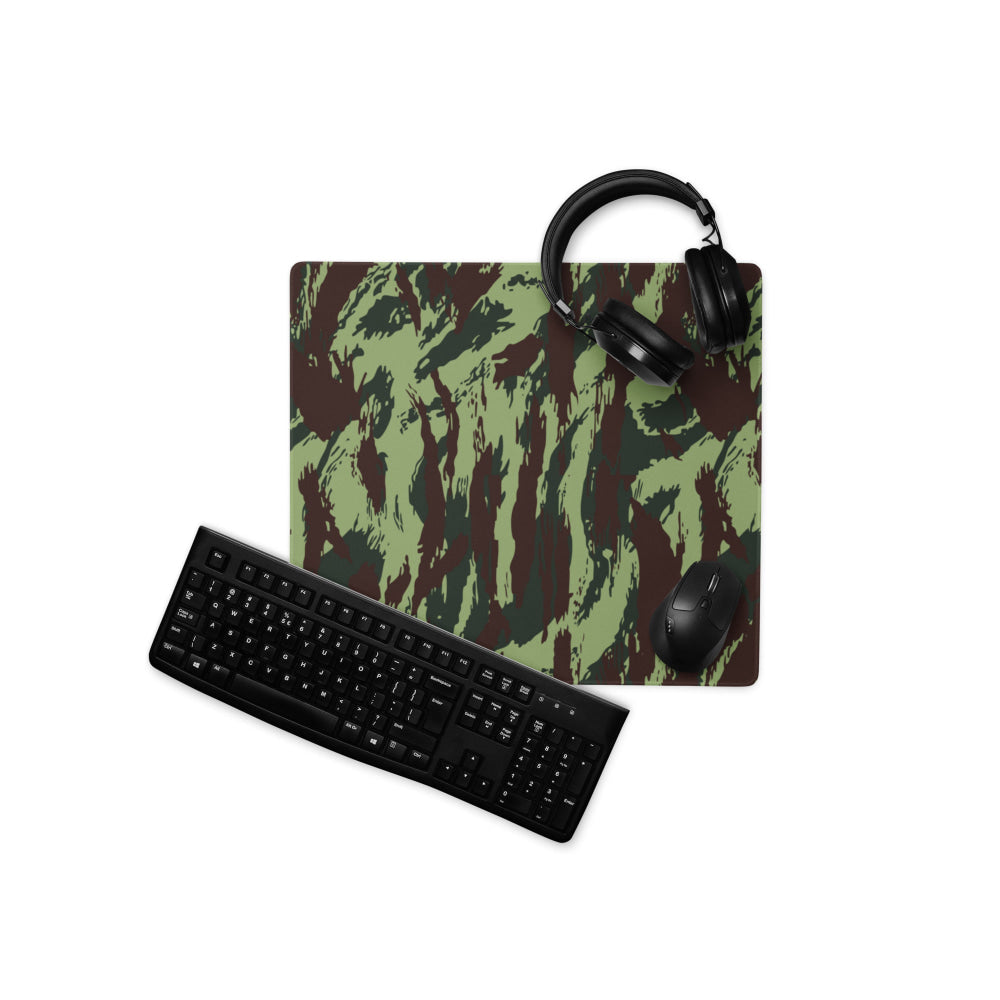 Portuguese M1964 Vertical Lizard CAMO Gaming mouse pad - 18″×16″ - Mouse Pad