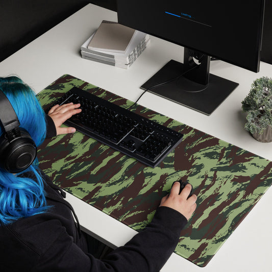 Portuguese M1964 Vertical Lizard CAMO Gaming mouse pad - 36″×18″ - Mouse Pad