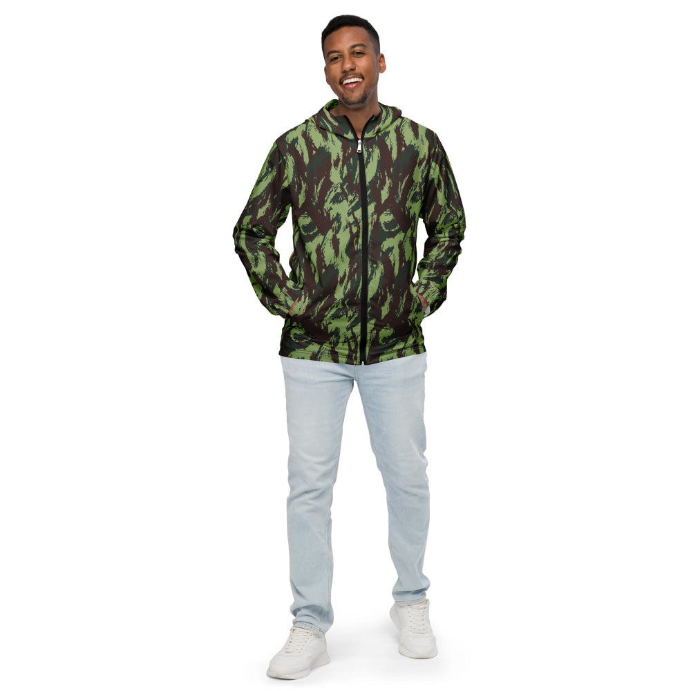 Portuguese M1964 Vertical Lizard CAMO Men’s windbreaker - Mens Windbreaker