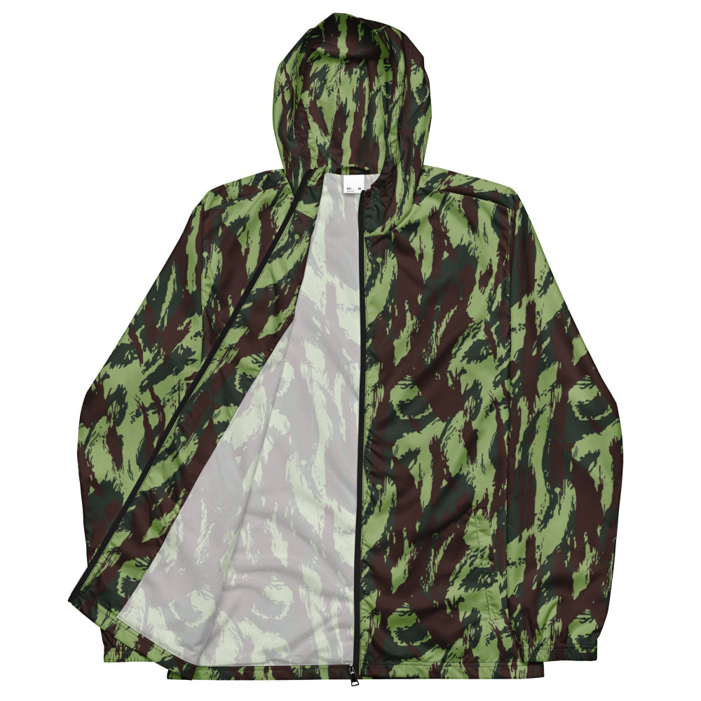 Portuguese M1964 Vertical Lizard CAMO Men’s windbreaker - Mens Windbreaker