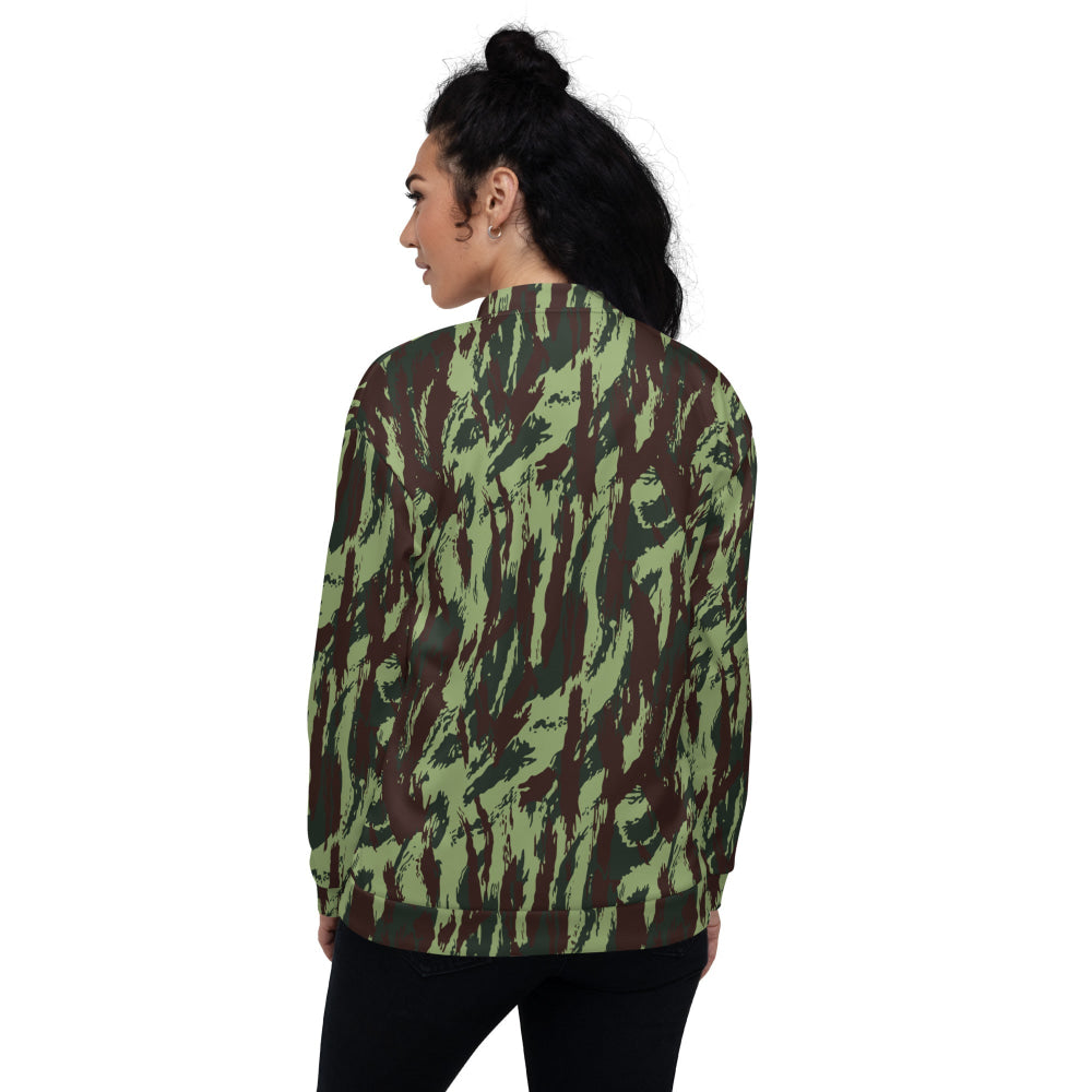 Portuguese M1964 Vertical Lizard CAMO Unisex Bomber Jacket