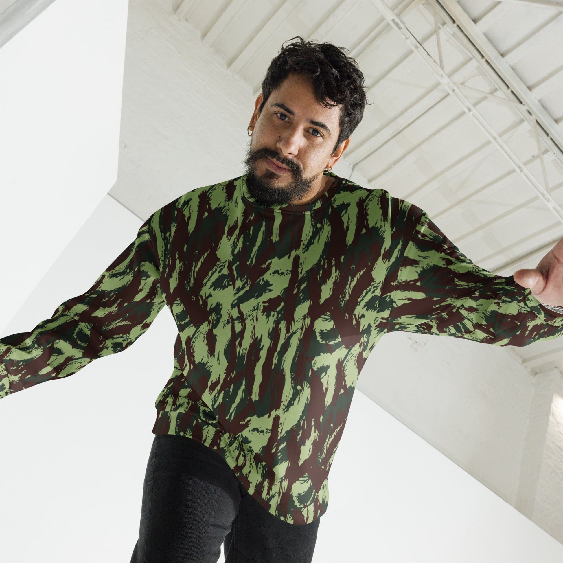 Portuguese M1964 Vertical Lizard CAMO Unisex Sweatshirt