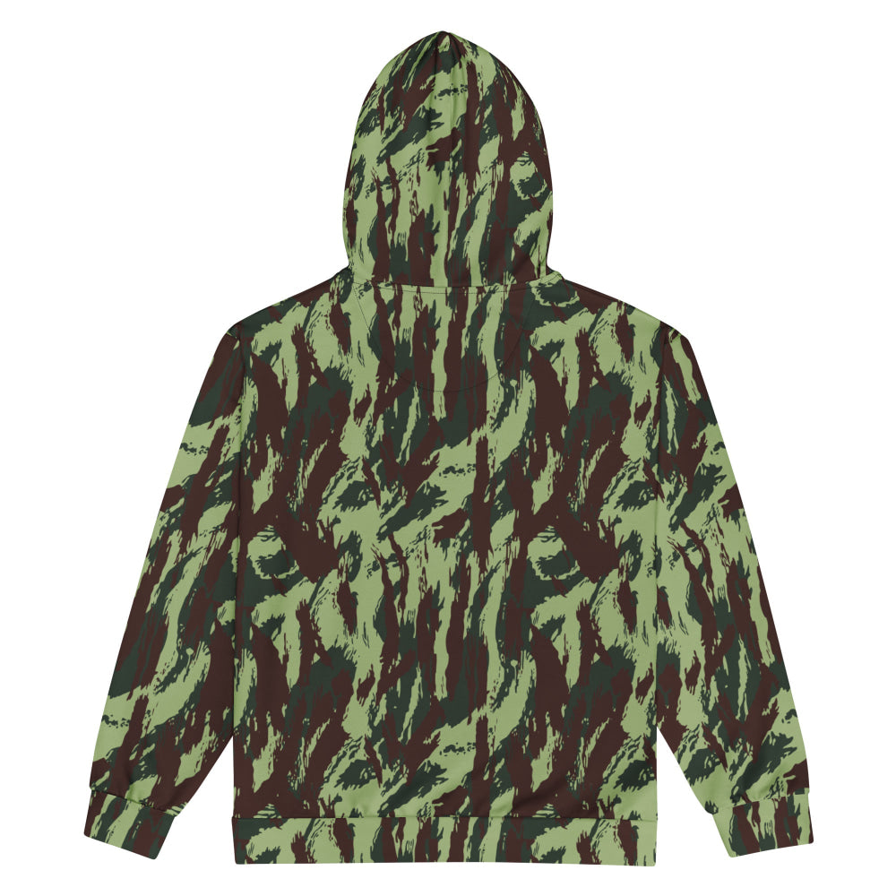 Portuguese M1964 Vertical Lizard CAMO Unisex zip hoodie - Zip Hoodie