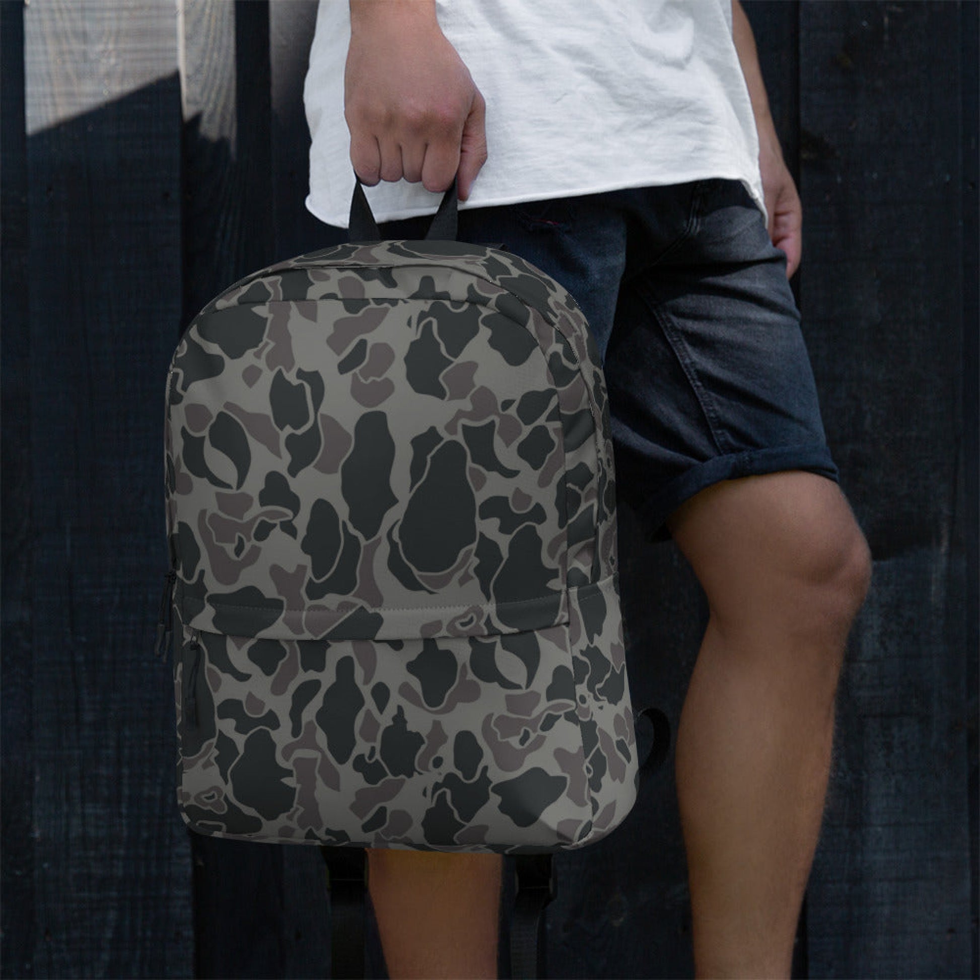 Rambo First Blood Part II Russian Frog Skin Movie CAMO Backpack