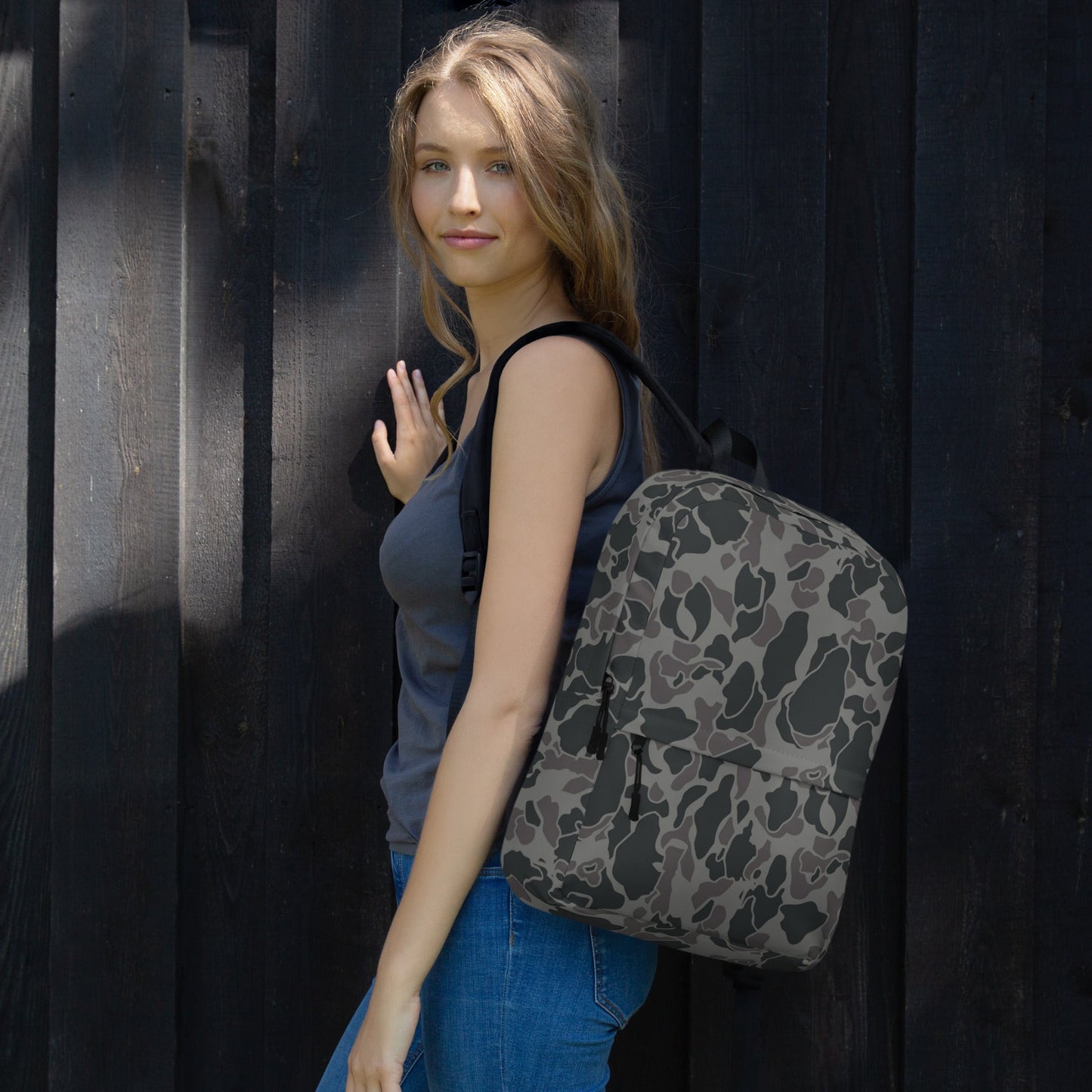 Rambo First Blood Part II Russian Frog Skin Movie CAMO Backpack