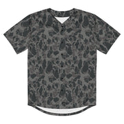 Frog Skin Midnight Marsh CAMO Unisex Baseball Jersey