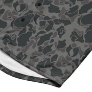 Frog Skin Midnight Marsh CAMO Unisex Baseball Jersey