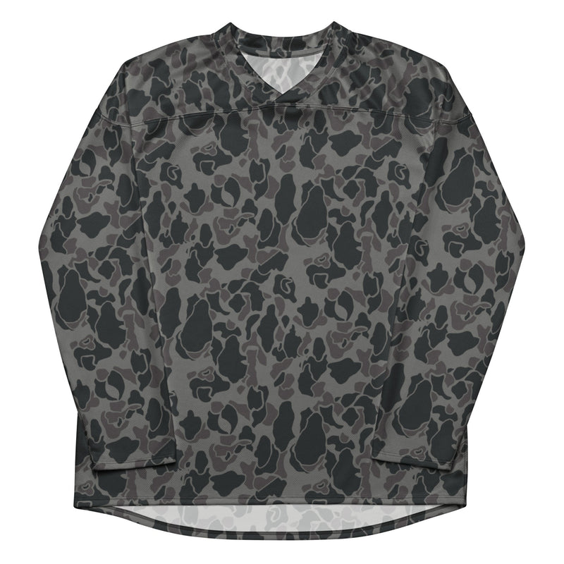 Frog Skin Midnight Marsh CAMO Unisex Hockey Fan Jersey