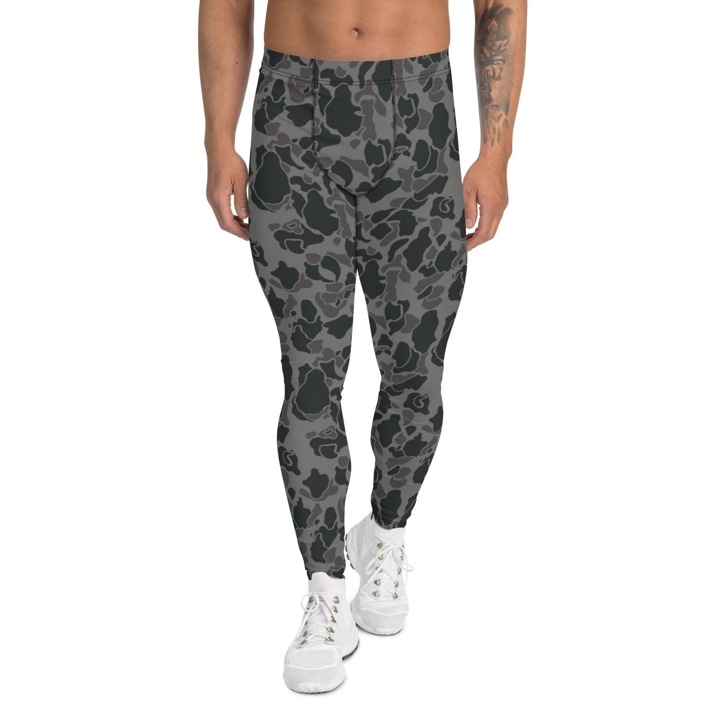 Rambo First Blood Part II Russian Frog Skin Movie CAMO Mens Leggings - XS