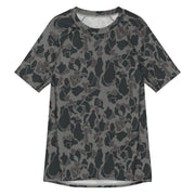 Frog Skin Midnight Marsh CAMO Mens Short-Sleeve Rash Guard - 2XS - SS
