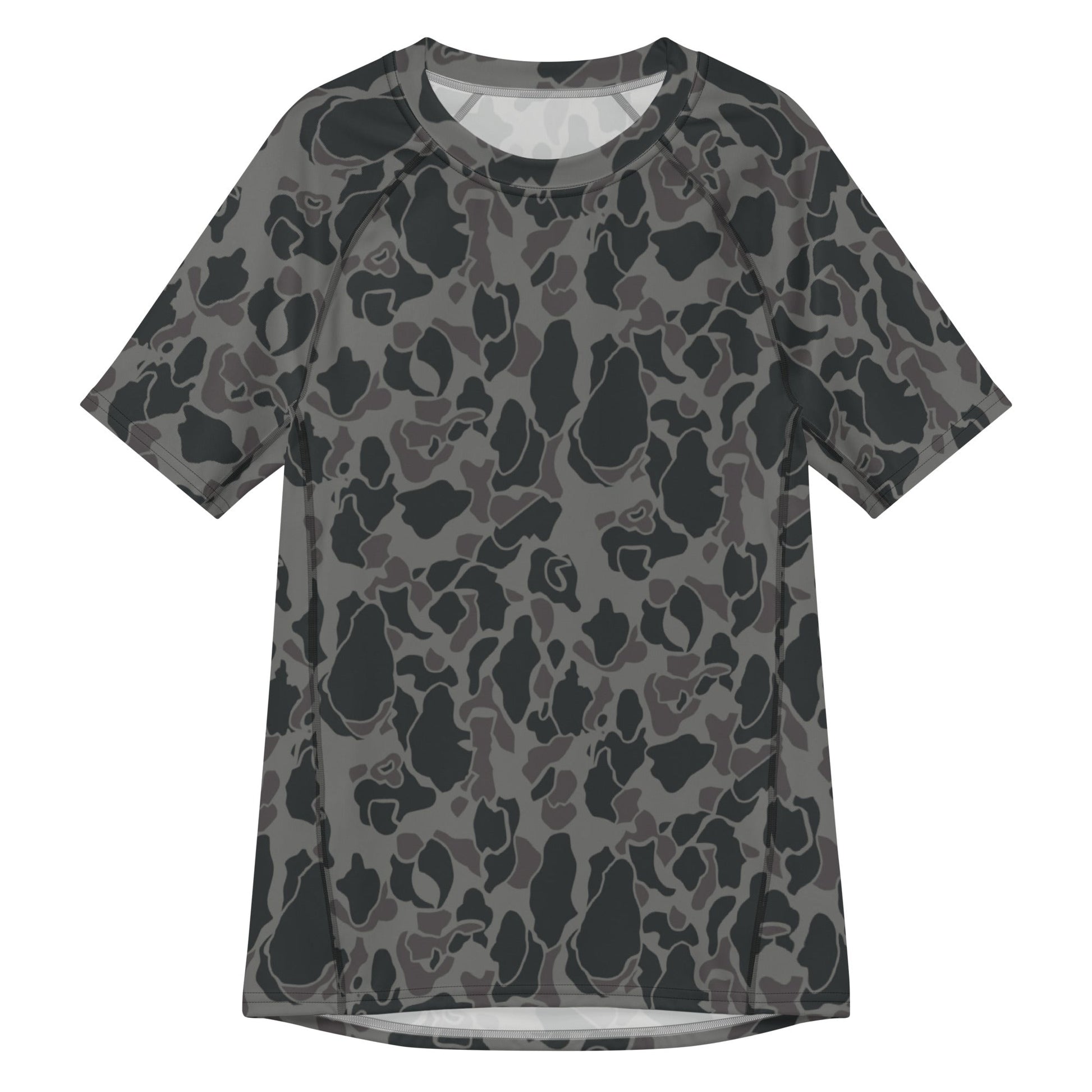 Rambo First Blood Part II Russian Frog Skin Movie CAMO Mens Short-Sleeve Rash Guard - 2XS - Short-sleeve Guards