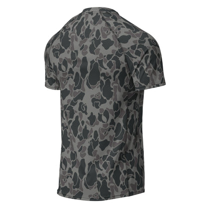 Rambo First Blood Part II Russian Frog Skin Movie CAMO Mens Short-Sleeve Rash Guard - Short-sleeve Guards