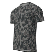 Frog Skin Midnight Marsh CAMO Mens Short-Sleeve Rash Guard - SS