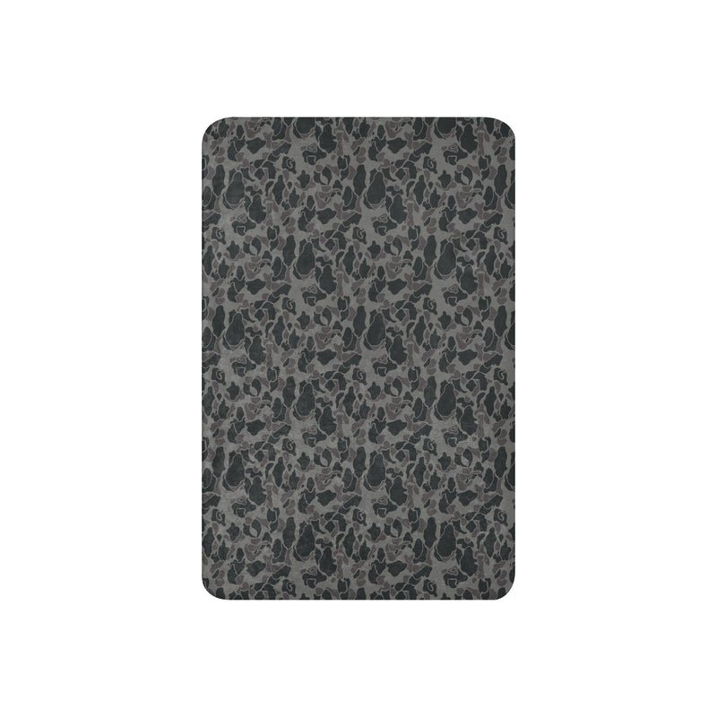 Frog Skin Midnight Marsh CAMO Sherpa Blanket
