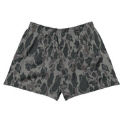 Frog Skin Midnight Marsh CAMO Unisex Athletic Shorts