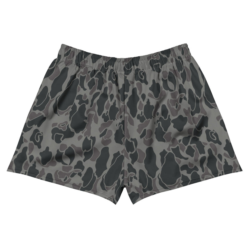 Frog Skin Midnight Marsh CAMO Unisex Athletic Shorts