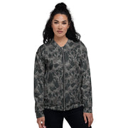 Frog Skin Midnight Marsh CAMO Unisex Bomber Jacket