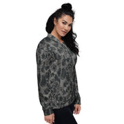 Frog Skin Midnight Marsh CAMO Unisex Bomber Jacket