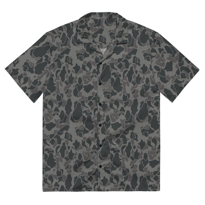 Rambo First Blood Part II Russian Frog Skin Movie CAMO Unisex button shirt - 2XS - Button Shirts