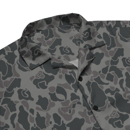 Rambo First Blood Part II Russian Frog Skin Movie CAMO Unisex button shirt - Button Shirts