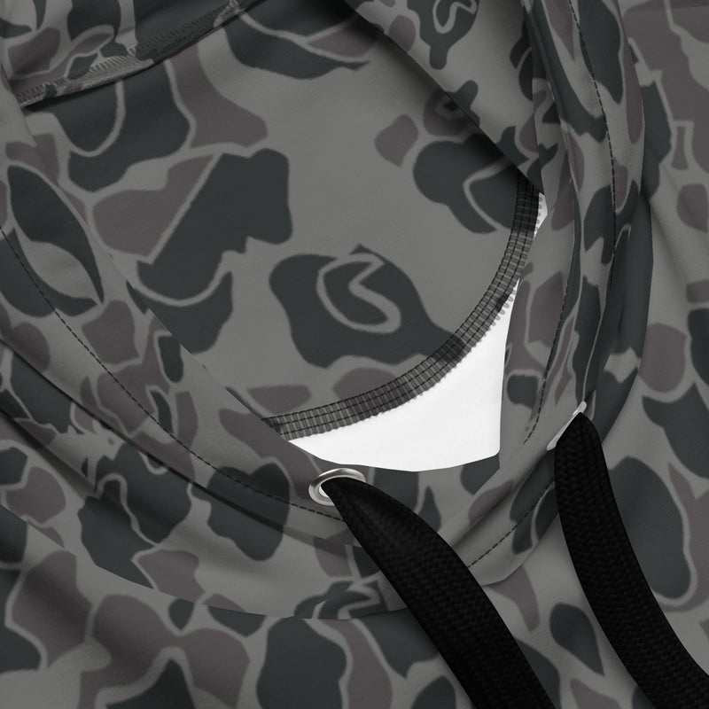Frog Skin Midnight Marsh CAMO Unisex Hoodie