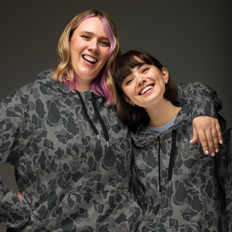 Frog Skin Midnight Marsh CAMO Unisex Hoodie
