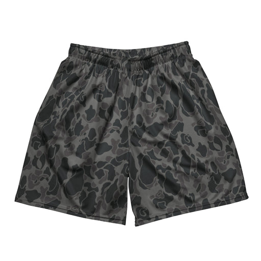 Frog Skin Midnight Marsh CAMO Unisex Mesh Shorts - 2XS