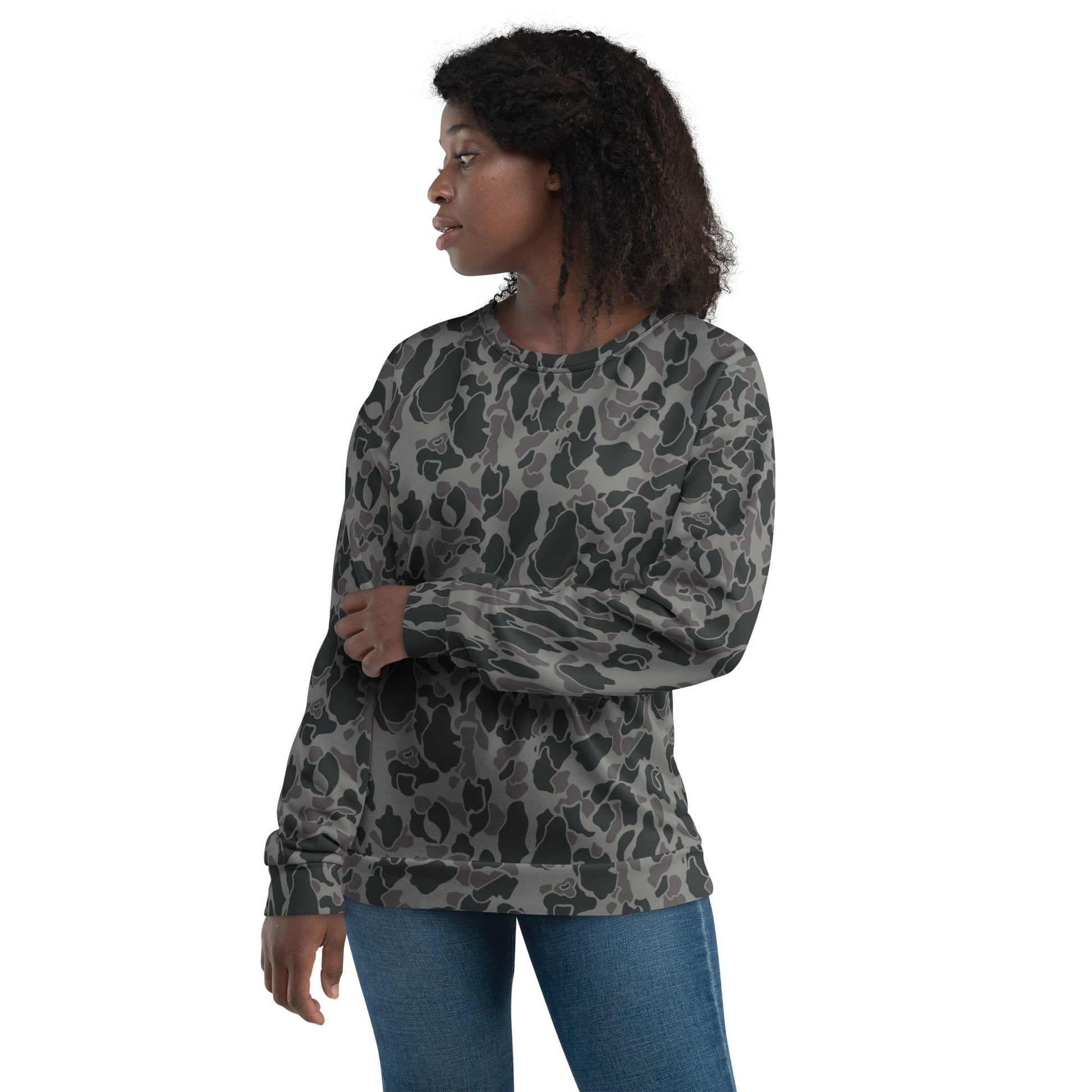 Rambo First Blood Part II Russian Frog Skin Movie CAMO Unisex Sweatshirt
