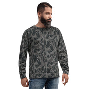 Frog Skin Midnight Marsh CAMO Unisex Sweatshirt