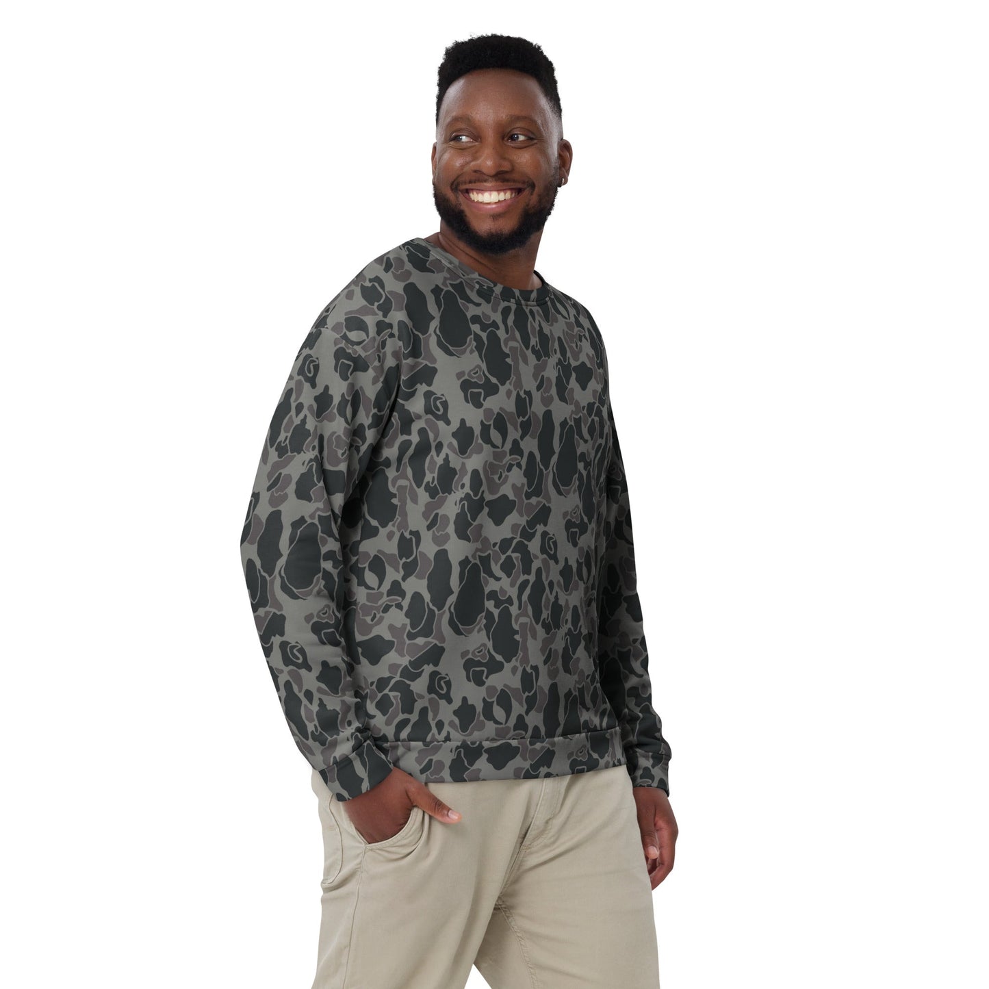Rambo First Blood Part II Russian Frog Skin Movie CAMO Unisex Sweatshirt