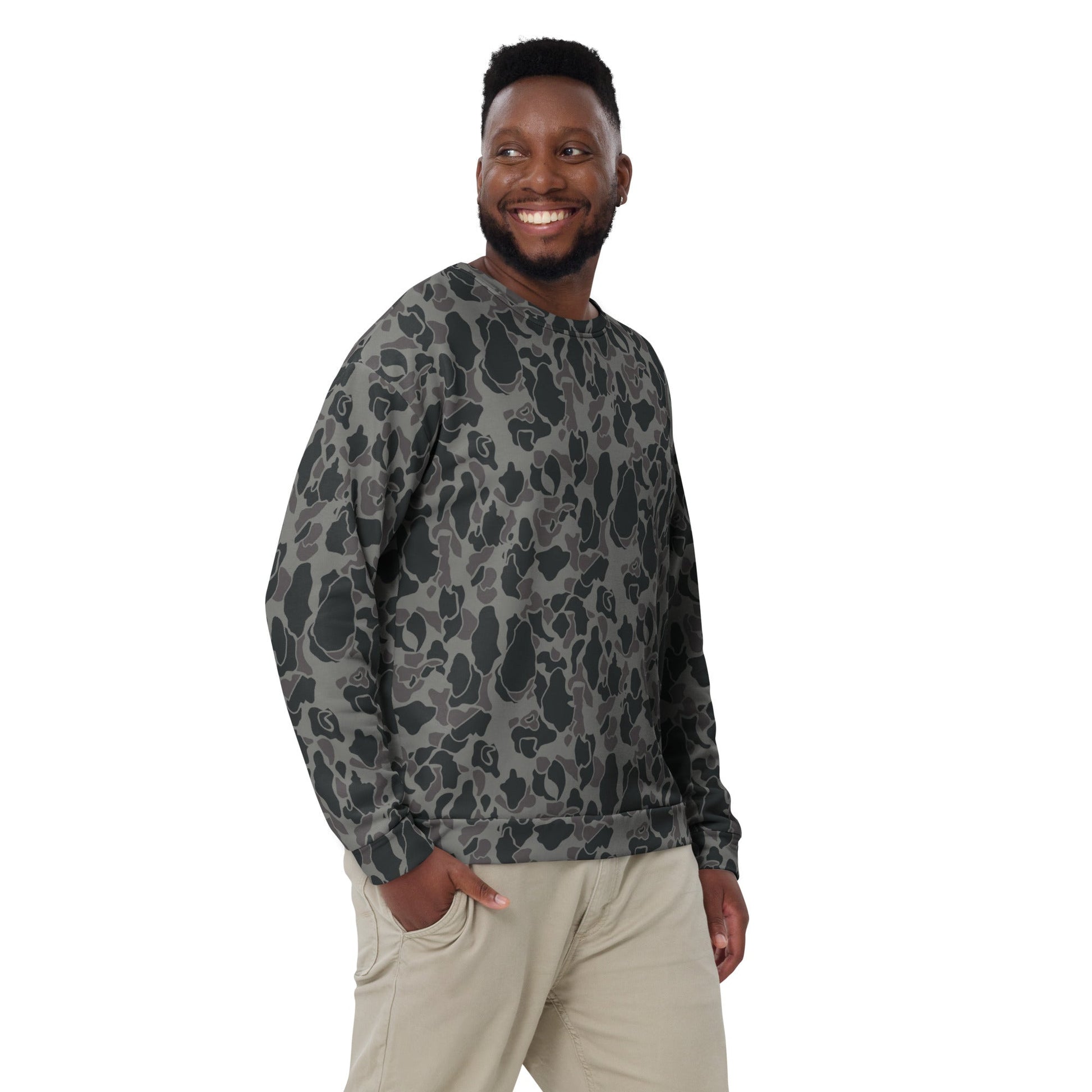 Rambo First Blood Part II Russian Frog Skin Movie CAMO Unisex Sweatshirt