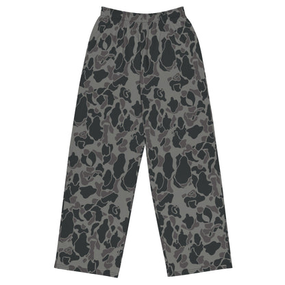 Rambo First Blood Part II Russian Frog Skin Movie CAMO unisex wide-leg pants - 2XS - Wide-leg Pants