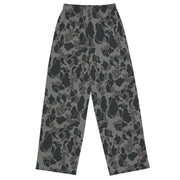 Frog Skin Midnight Marsh CAMO Unisex Wide-Leg Leisure Pants