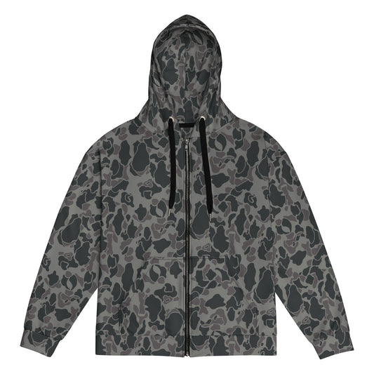 Rambo First Blood Part II Russian Frog Skin Movie CAMO Unisex zip hoodie - 2XS - Zip Hoodies