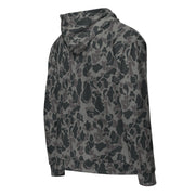 Frog Skin Midnight Marsh CAMO Unisex Zip Hoodie